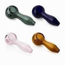 GLASS ASSORTED SPOON PIPE