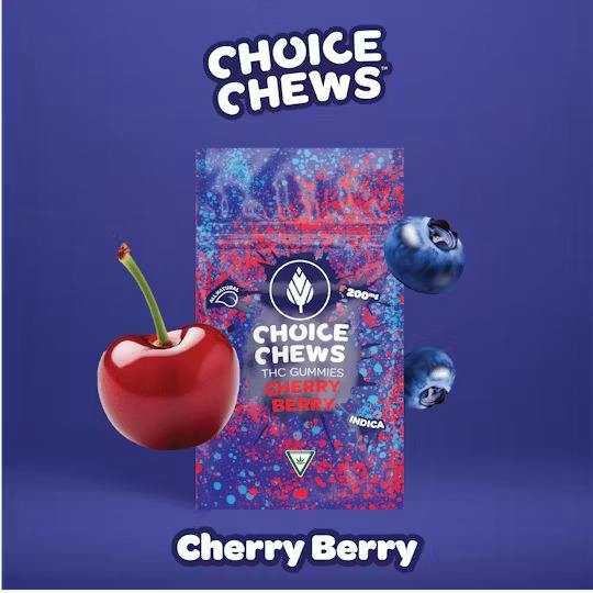 Choice | Cherry Berry Gummies | Indica | 200MG