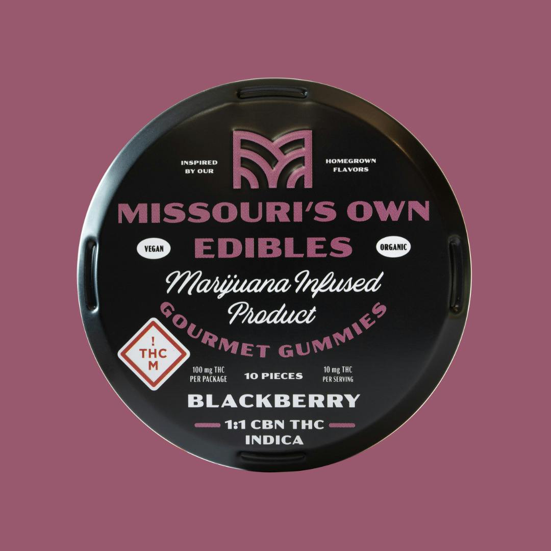 1:1 THC:CBN Deep Sleep Blackberry Gummies 10pk