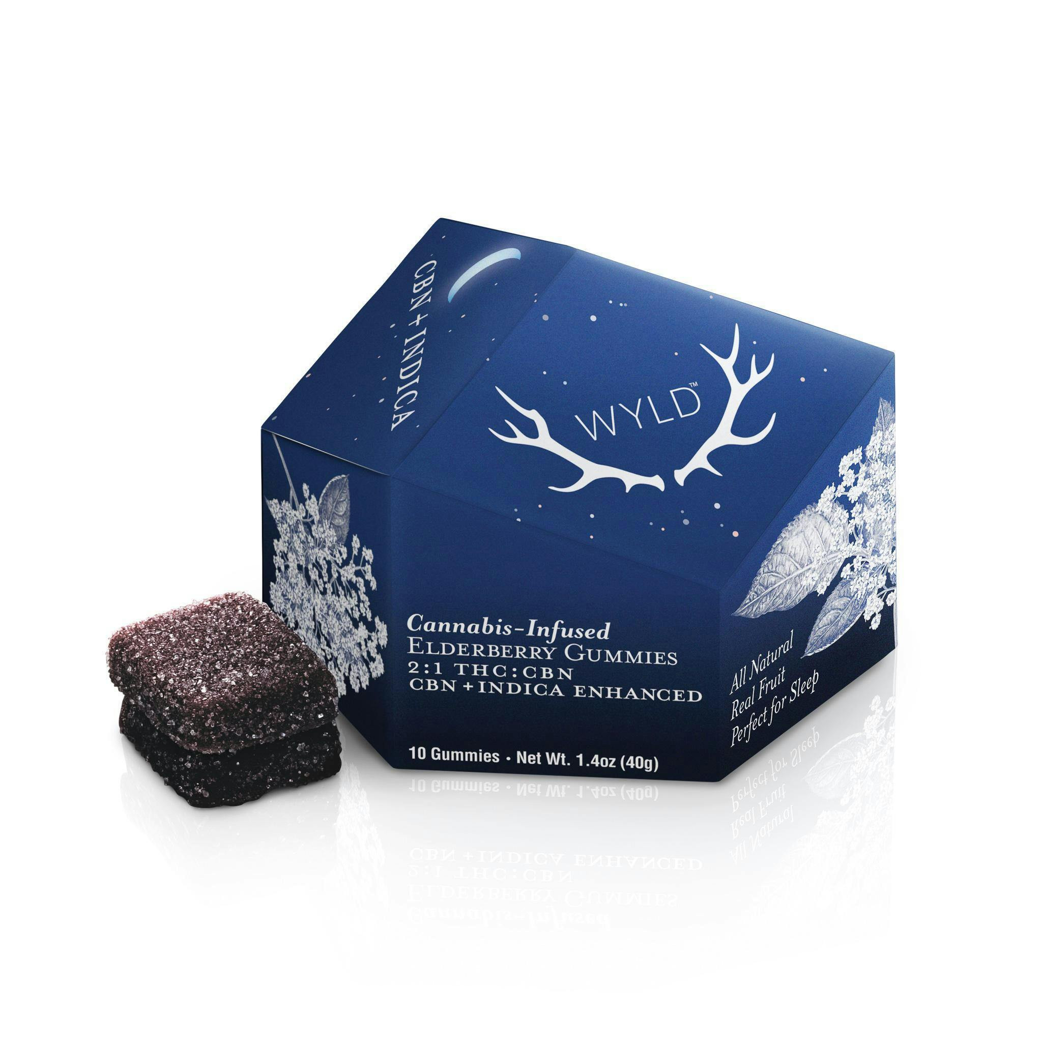 2:1 THC:CBN Elderberry Gummies 10pk