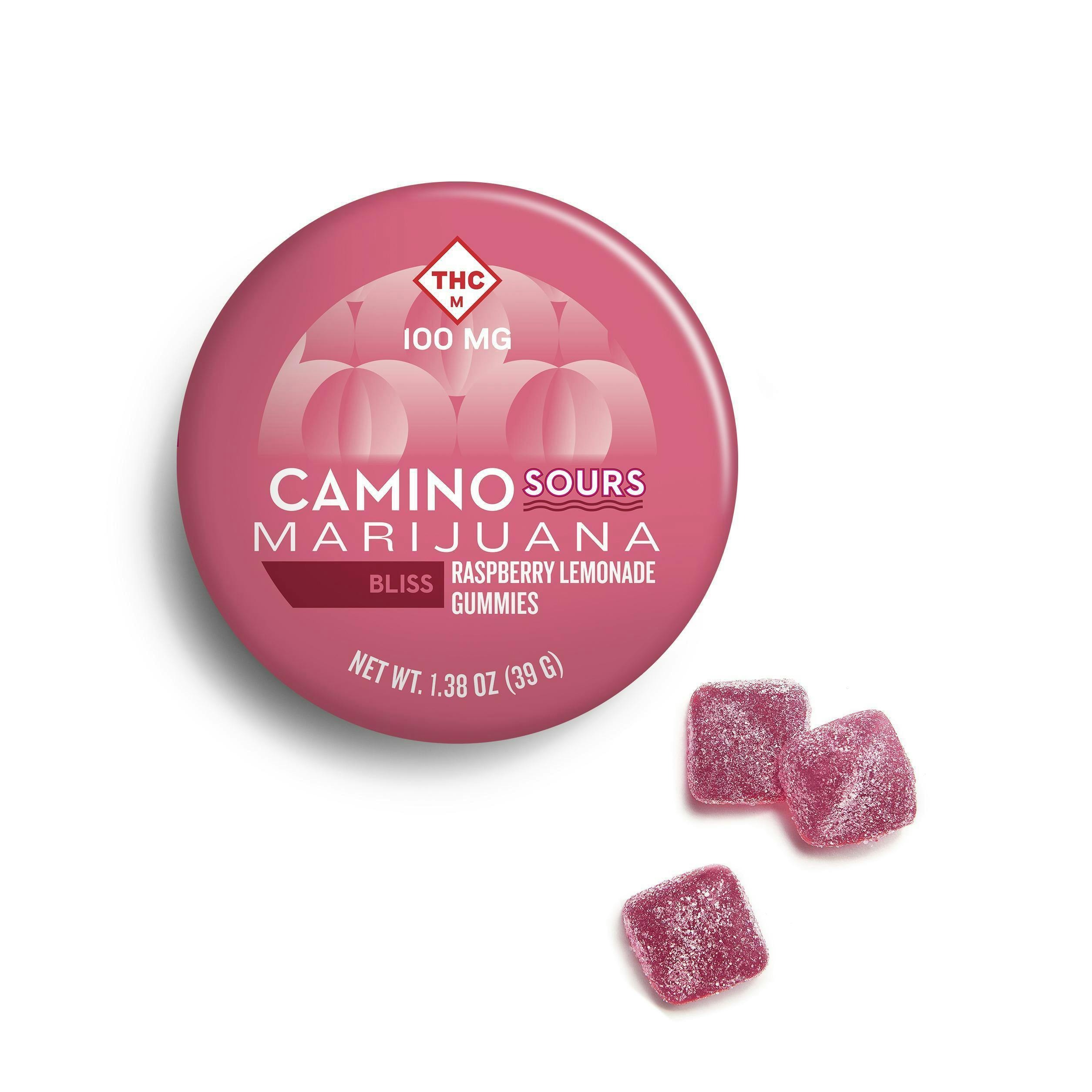 Raspberry Lemonade Sour Gummies 10pk