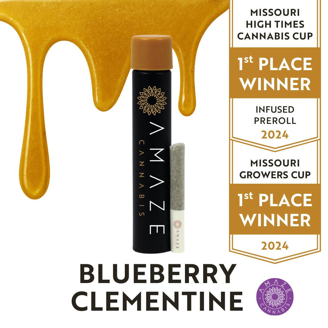 Blueberry Clementine | Rosinfused PreRoll