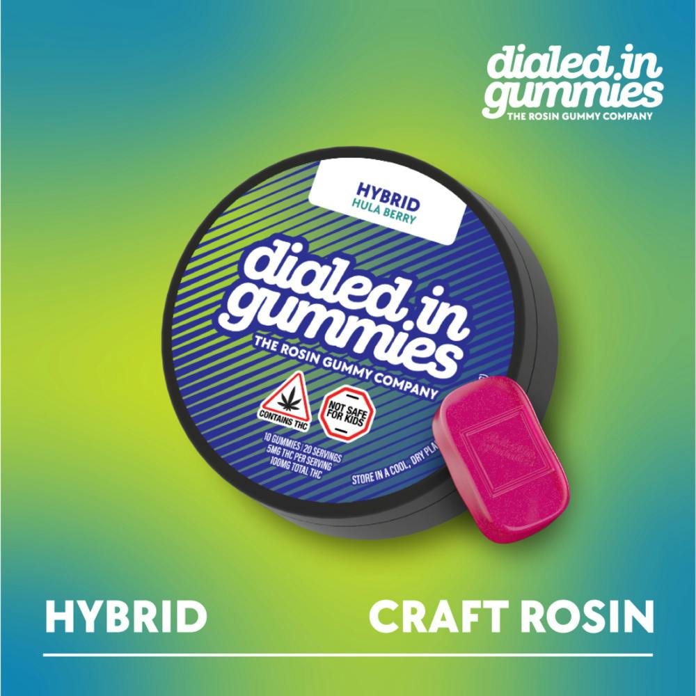 Rosin Hula Berry Gummies 10pk