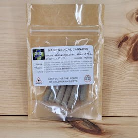 207 Hydro Farm "Sativa" Seamen Smoke 10 Qty Pack .5 Gram Hash Infused Prerolls