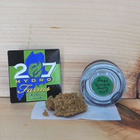 207 Hydro Farm 🍇Grape Bubblegum🍇 Kief 1 Gram "Sativa"