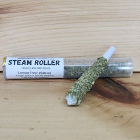 Steam Roller 🍋Lemon Fresh🛣️ 1.5 Gram "Sativa" Pre Roll