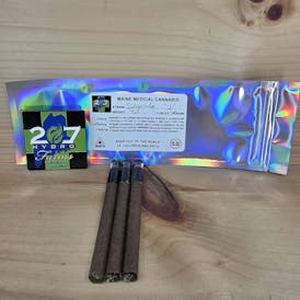 207 Hydro Farm 1.5 GRAM GLASS TIP SIDEWINDER 3 PACK "SATIVA"