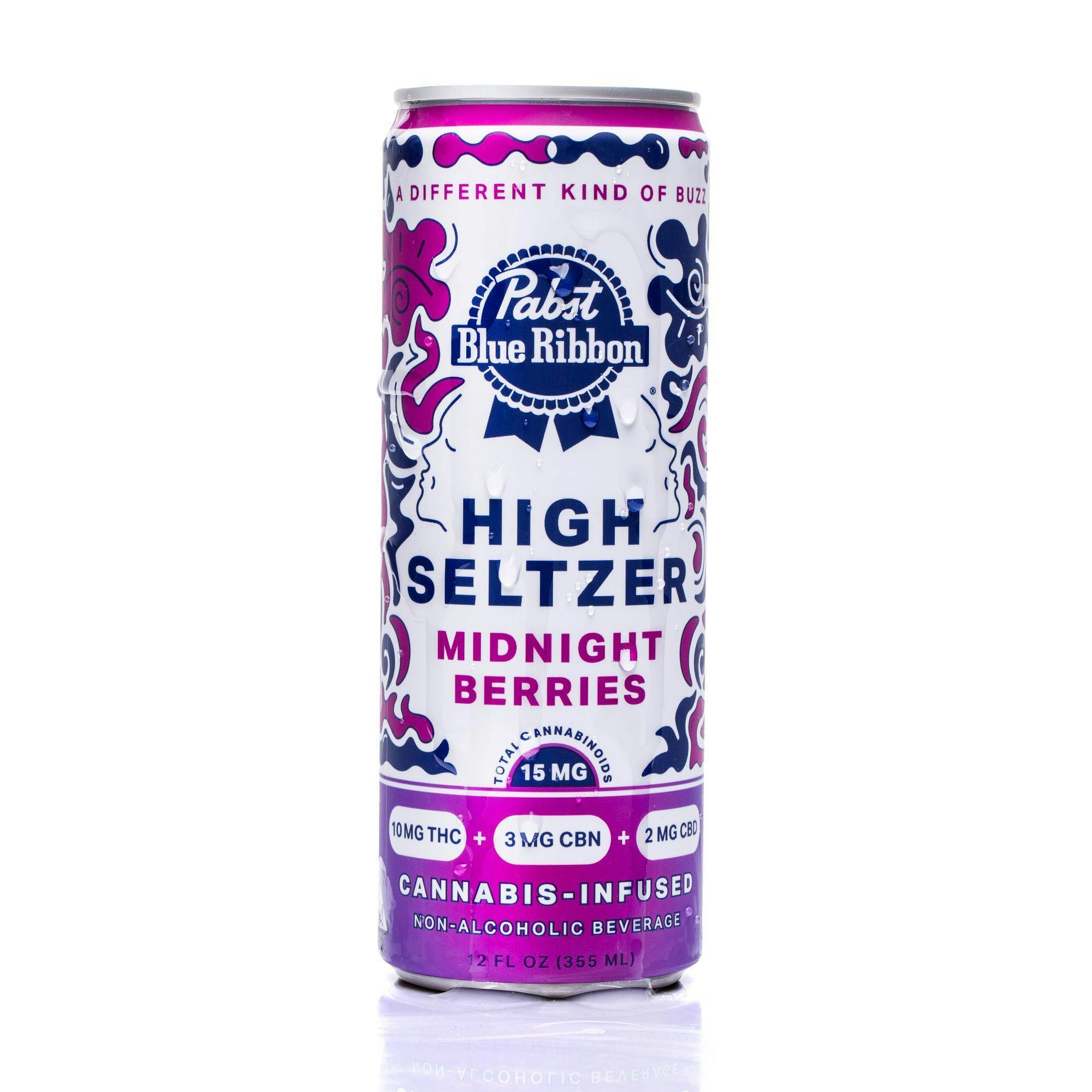 MIDNIGHT BERRIES: Seltzer By Pabst Blue Ribbon