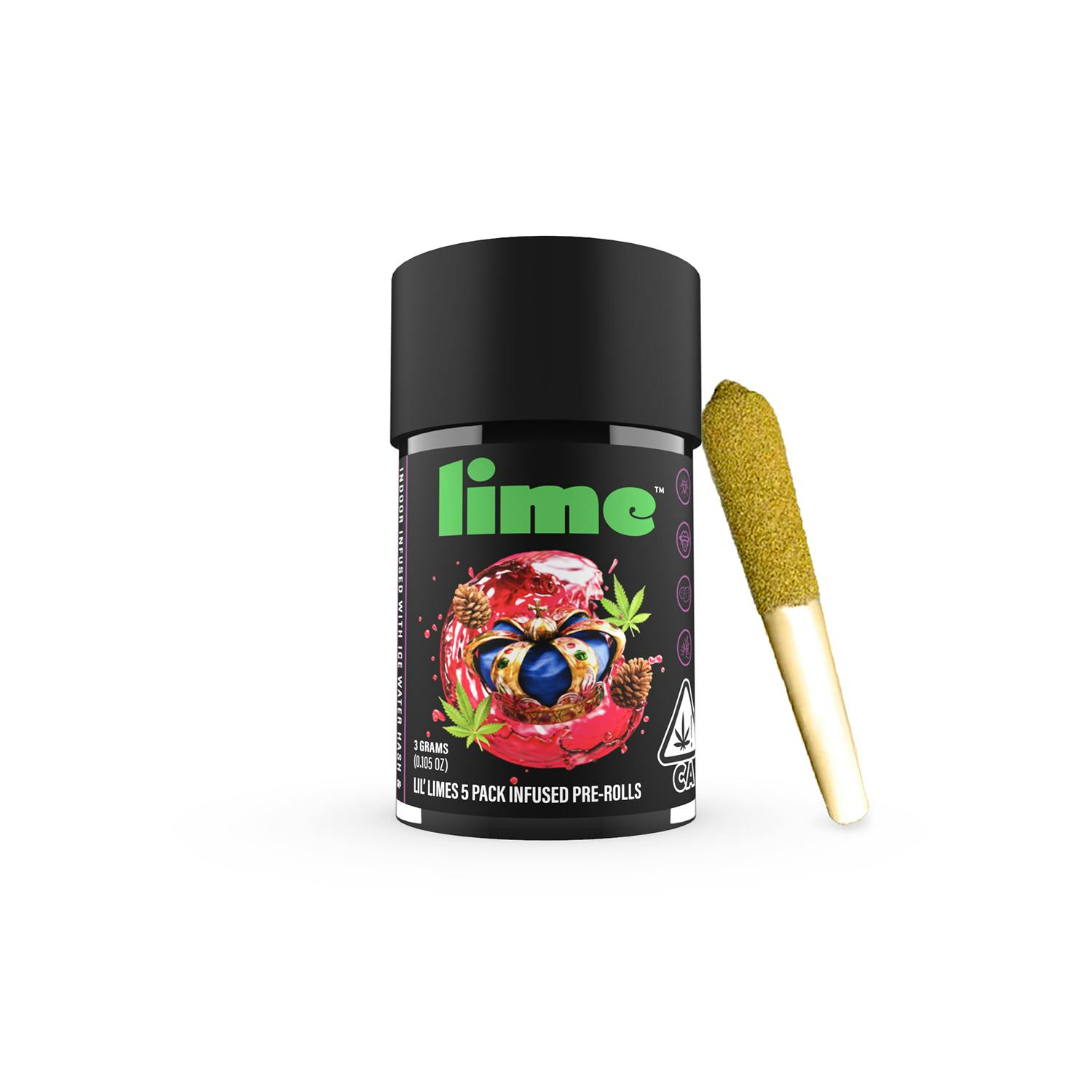 5 PACK INFUSED KING LOUIS XIII LIL LIMES BY LIME
