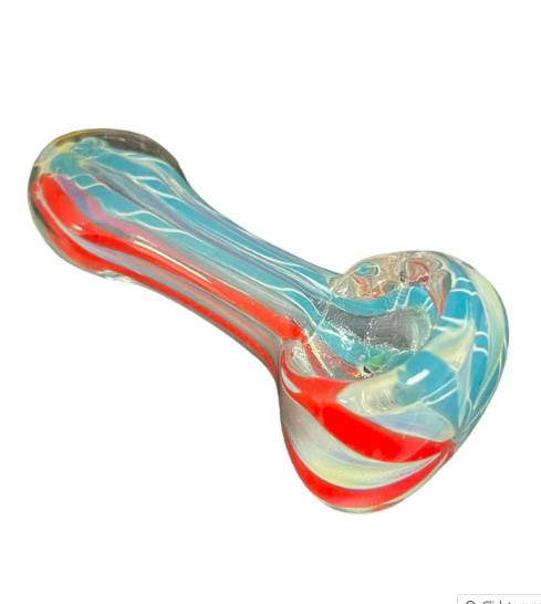 3 Fumed Swirl Design Assorted Colors