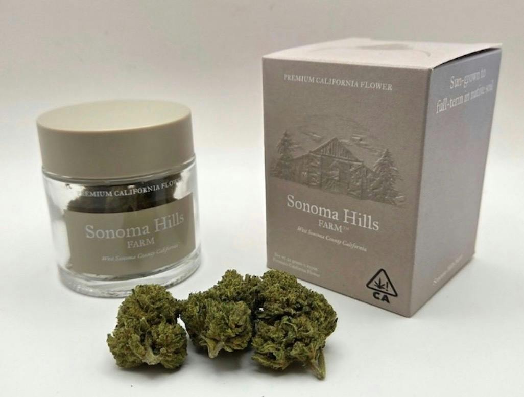 PINEAPPLE KUSH CBD FLOWER BY SONOMA HILLS FARM