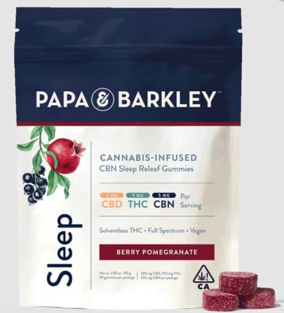 BERRY POMEGRANATE SLEEP: By Papa & Barkley