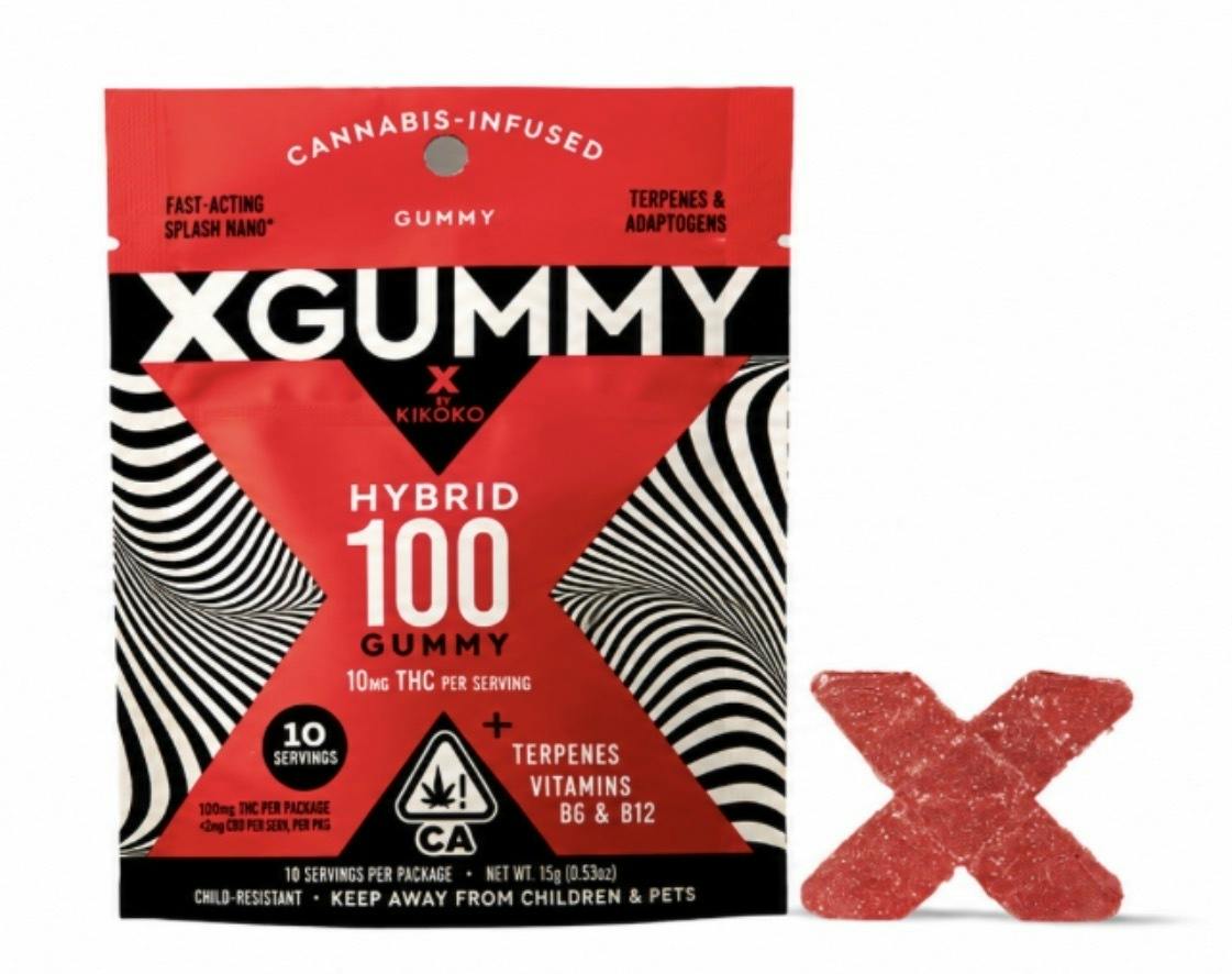 HYBRID 100MG X-GUMMY BY KIKOKO