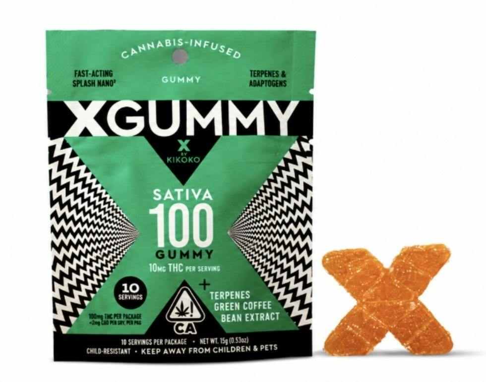 SATIVA 100MG X-GUMMY BY KIKOKO