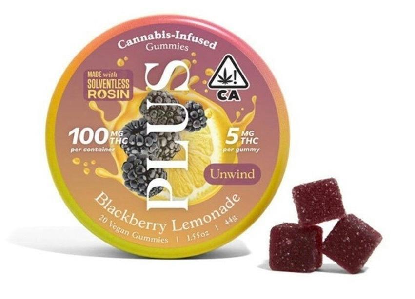 CLASSIC BLACKBERRY LEMONADE GUMMIES BY PLUS