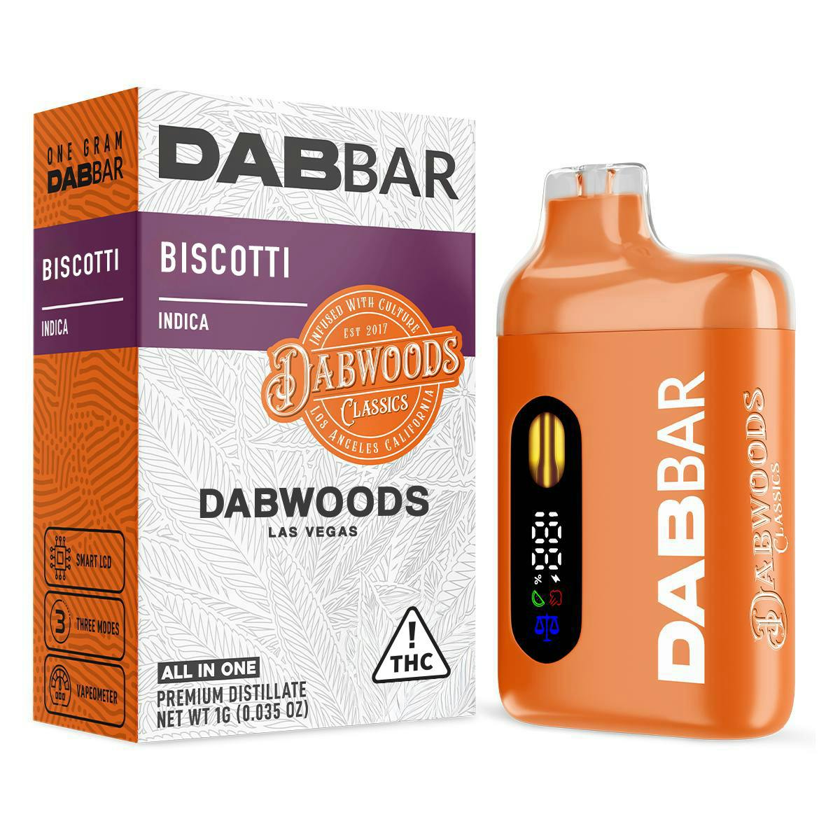 Dab Bar - Biscotti Disposable (1g)