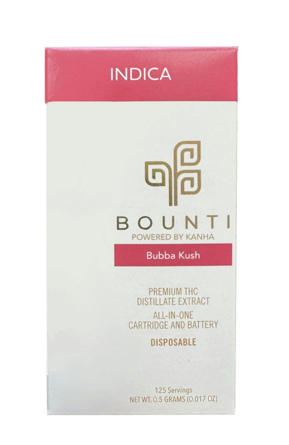 Bounti - Bubba Kush Disposable (0.5g)