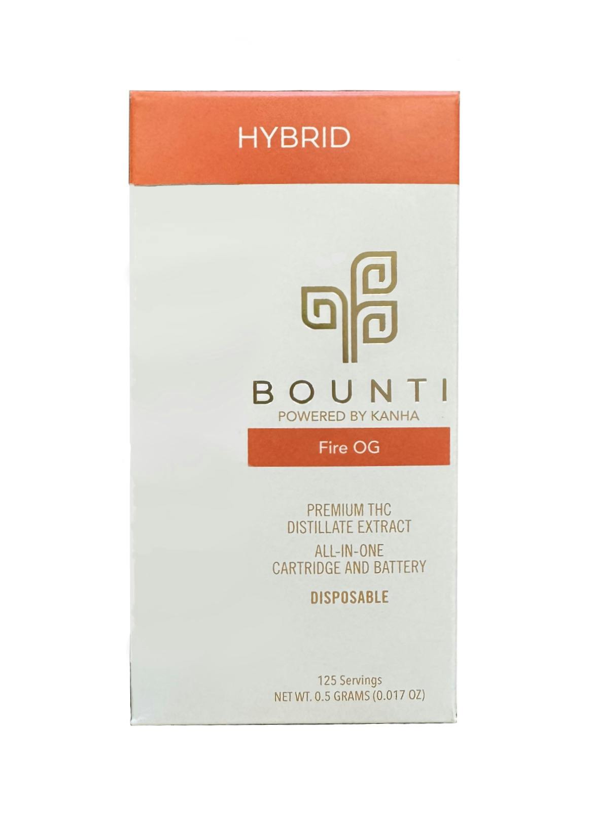 Bounti - Fire OG Disposable (0.5g)
