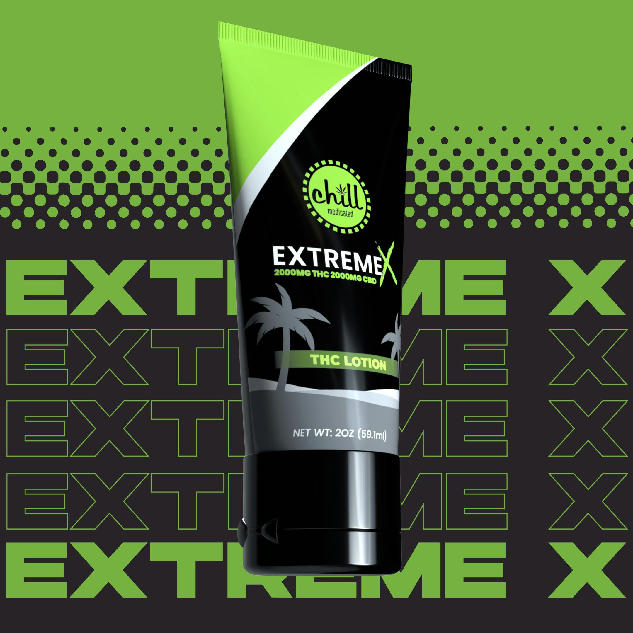 1:1 Extreme X CBD:THC Body Rub