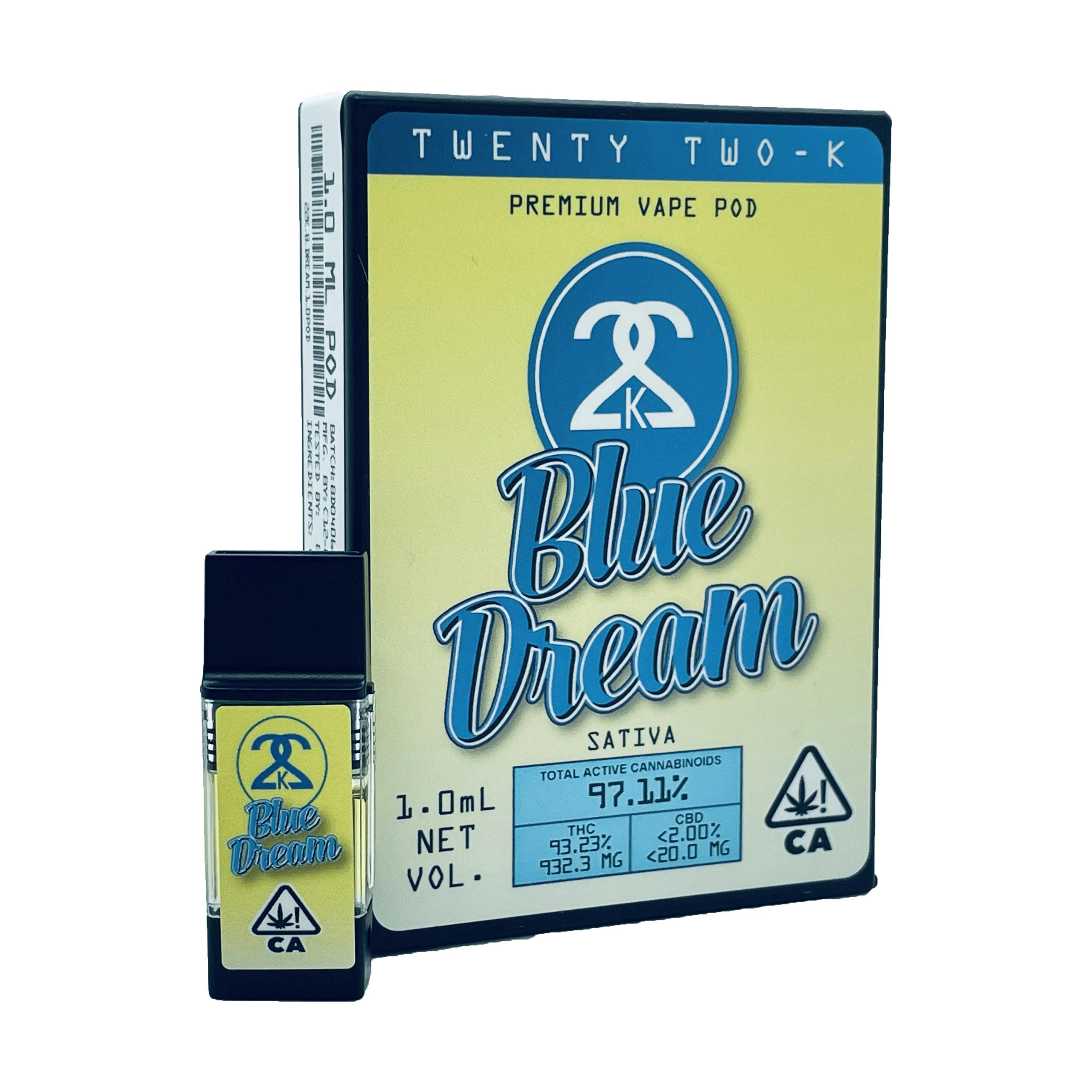 22K - Blue Dream - Sativa - Pod - 1g