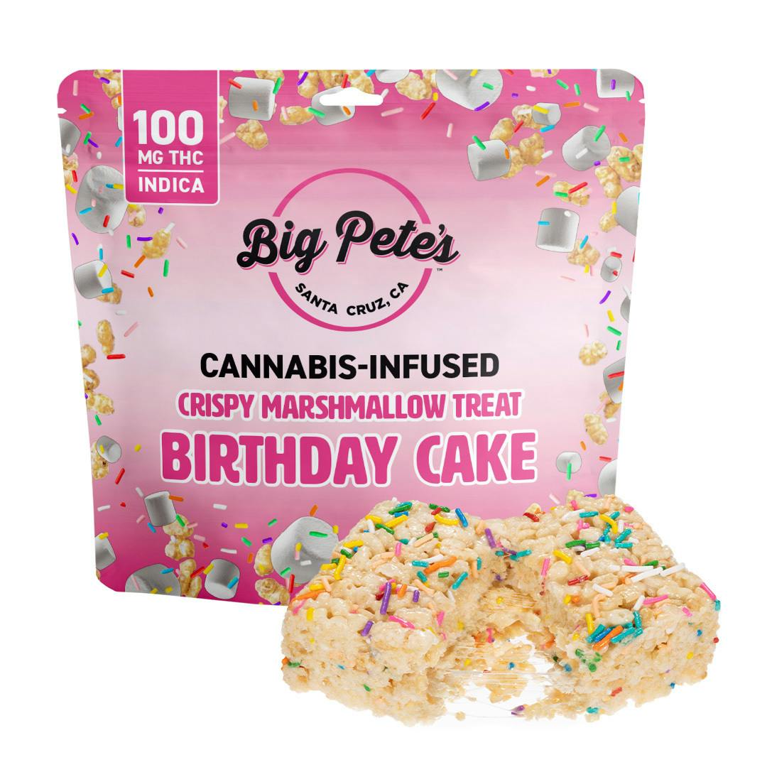 BIG PETES - — Birthday Cake - Crispy Marshmallow Treat