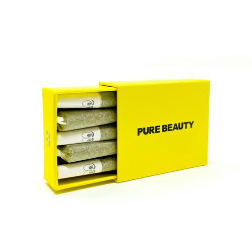 Pure Beauty - Yellow Box - Sativa - Preroll - 10 Pack - 3.5g