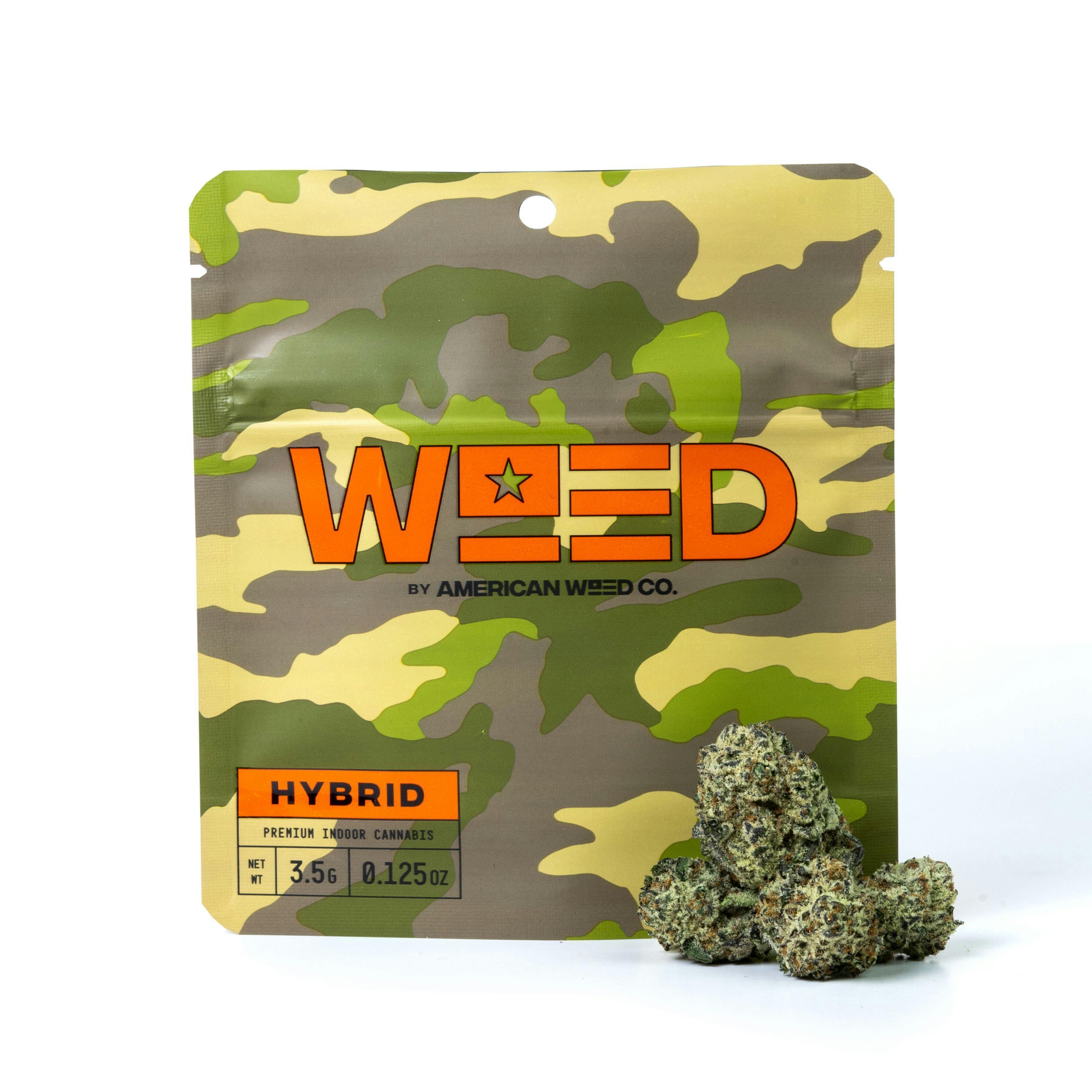 AMERICAN WEED CO - GLITTER BOMB - HYBRID - FLOWER - SMALLS - 3.5 g