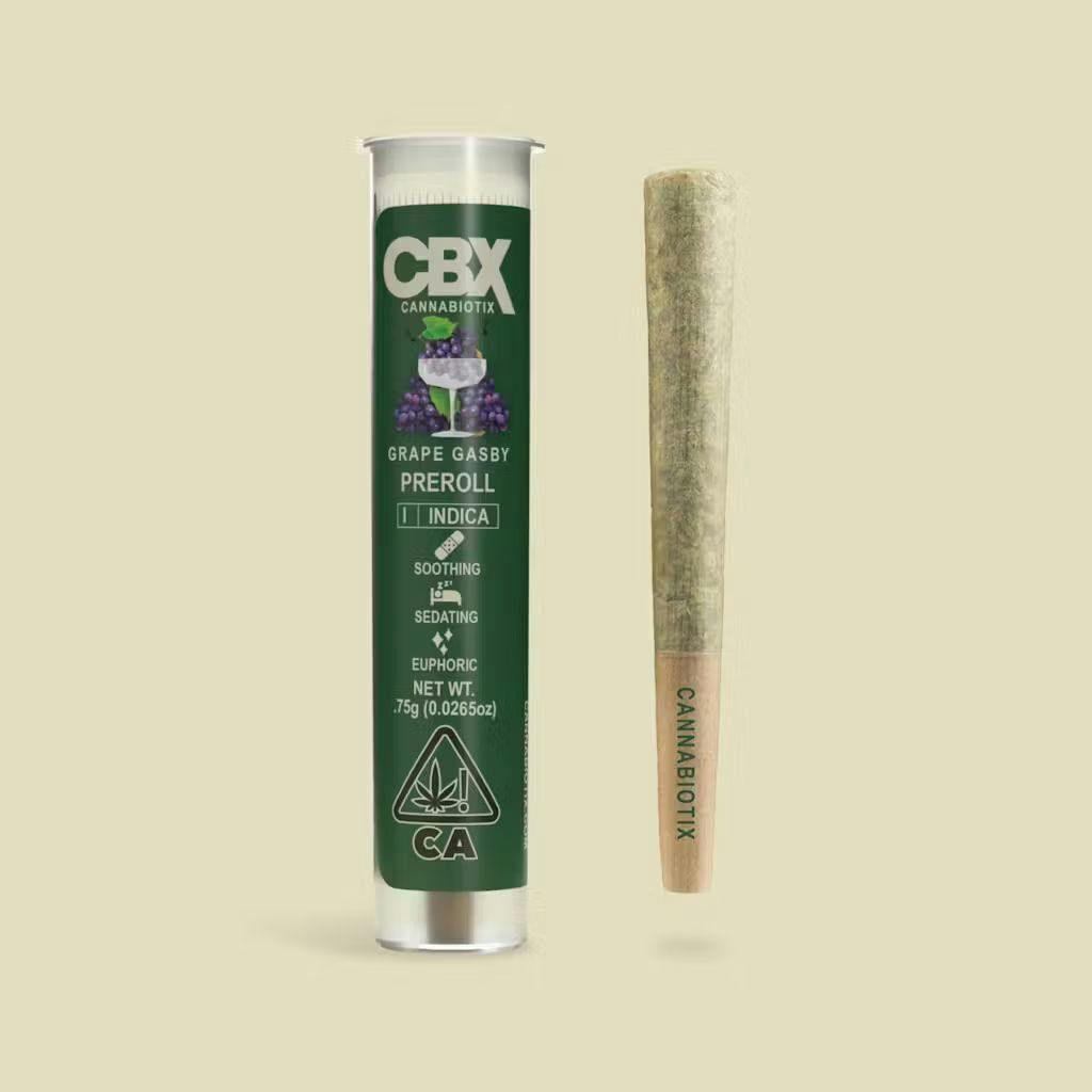 CBX - Grape Gasby - Indica - Preroll - 0.75g
