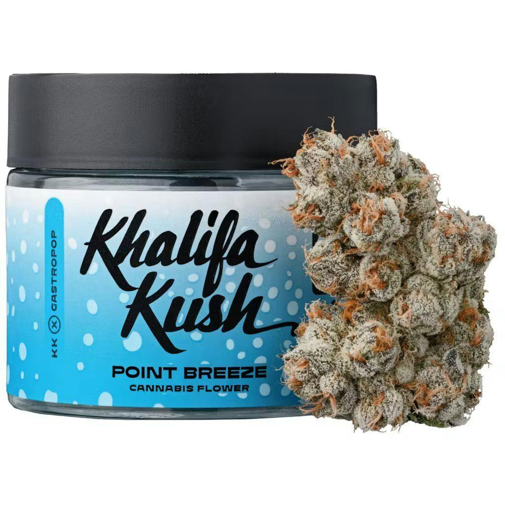 KHALIFA KUSH - POINT BREEZE - HYBRID - INDOOR - FLOWER - 3.5 g