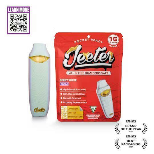 Jeeter - Alien OG - Indica - Diamond Disposable - 1g