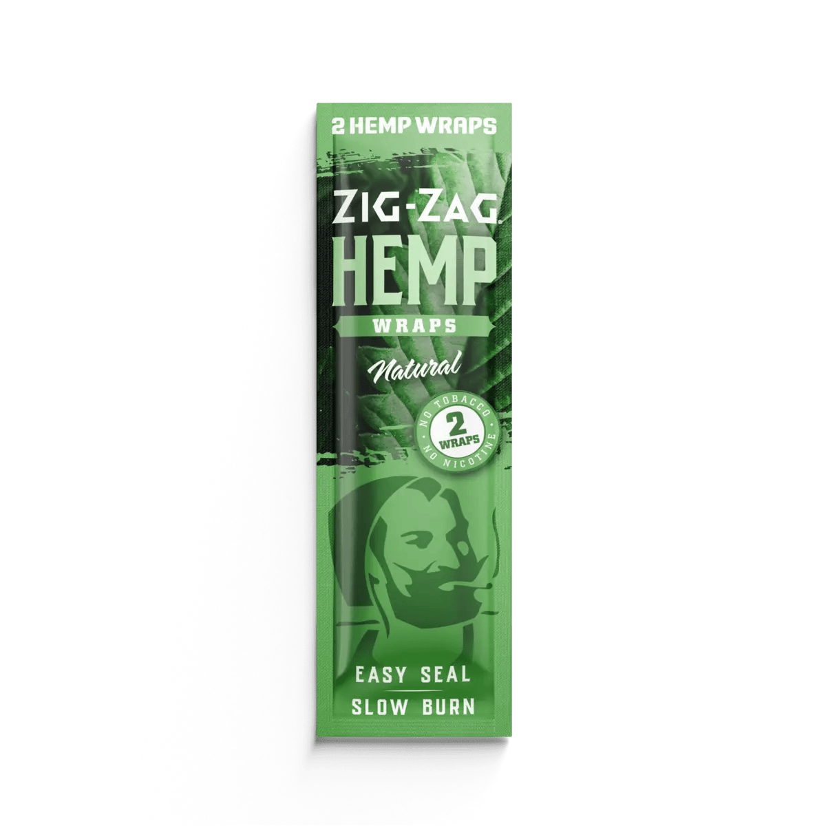 ZIG ZAG - NATURAL HEMP WRAPS - 2 Pack