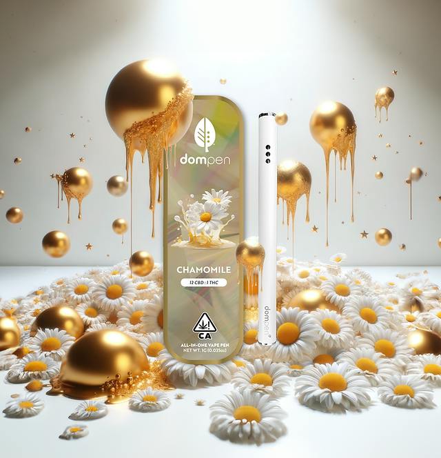 DOMPEN - CHAMOMILE - 12 : 1 CBD - RATIO - AIO VAPE - 1 g