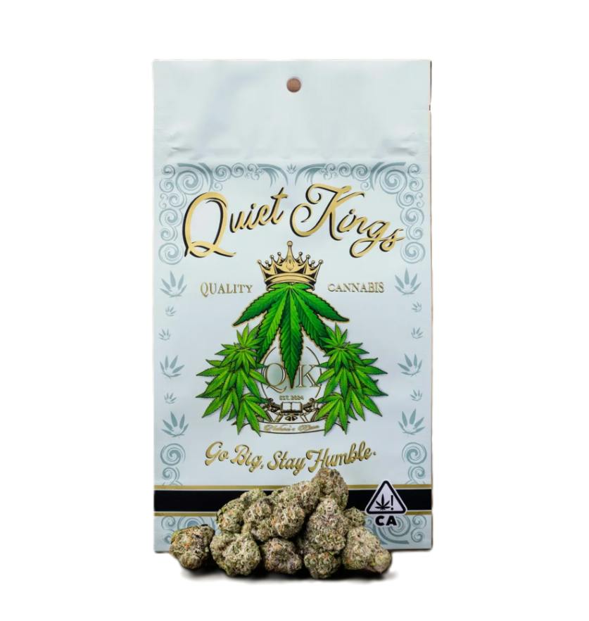 QUIET KINGS - BLUE MERINGUE - SATIVA -FLOWER - 28 g