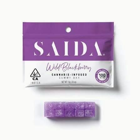 SAIDA - WILD BLACKBERRY - INDICA - GUMMY - 100 mg