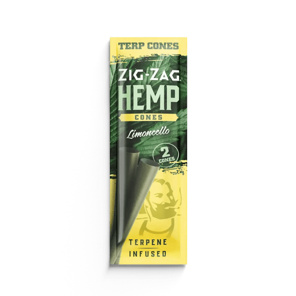 ZIG ZAG - LIMONCELLO HEMP CONES - One Size - 2 Pack