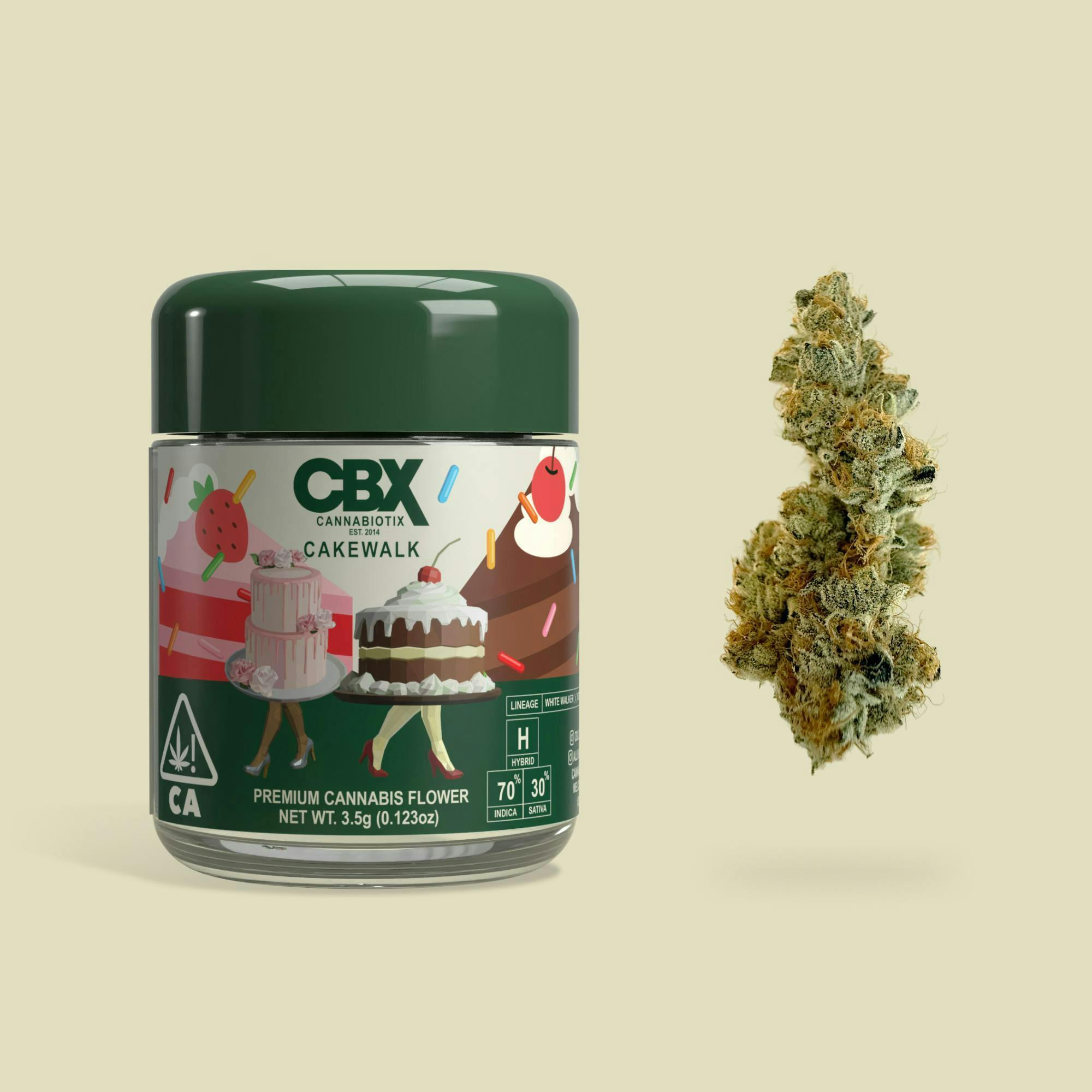 CBX - CAKEWALK - HYBRID - FLOWER - 3.5 g
