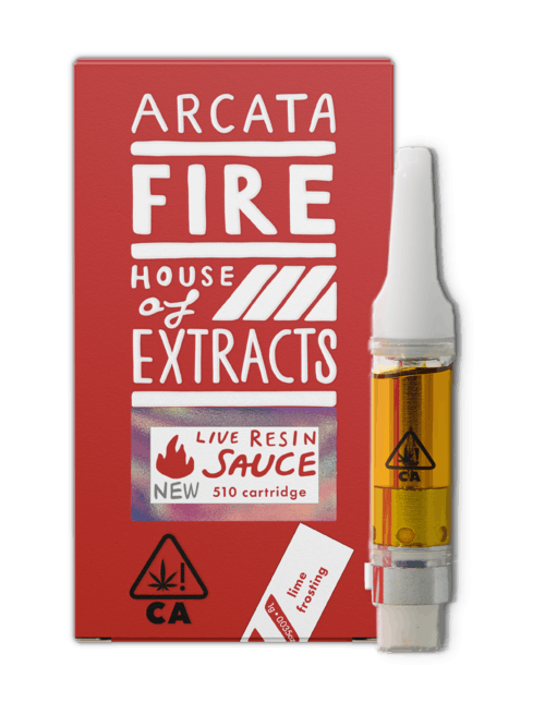 ARCATA FIRE - SOUR PEACHES - SATIVA - LIVE ROSIN CARTRIDGE - 1 g