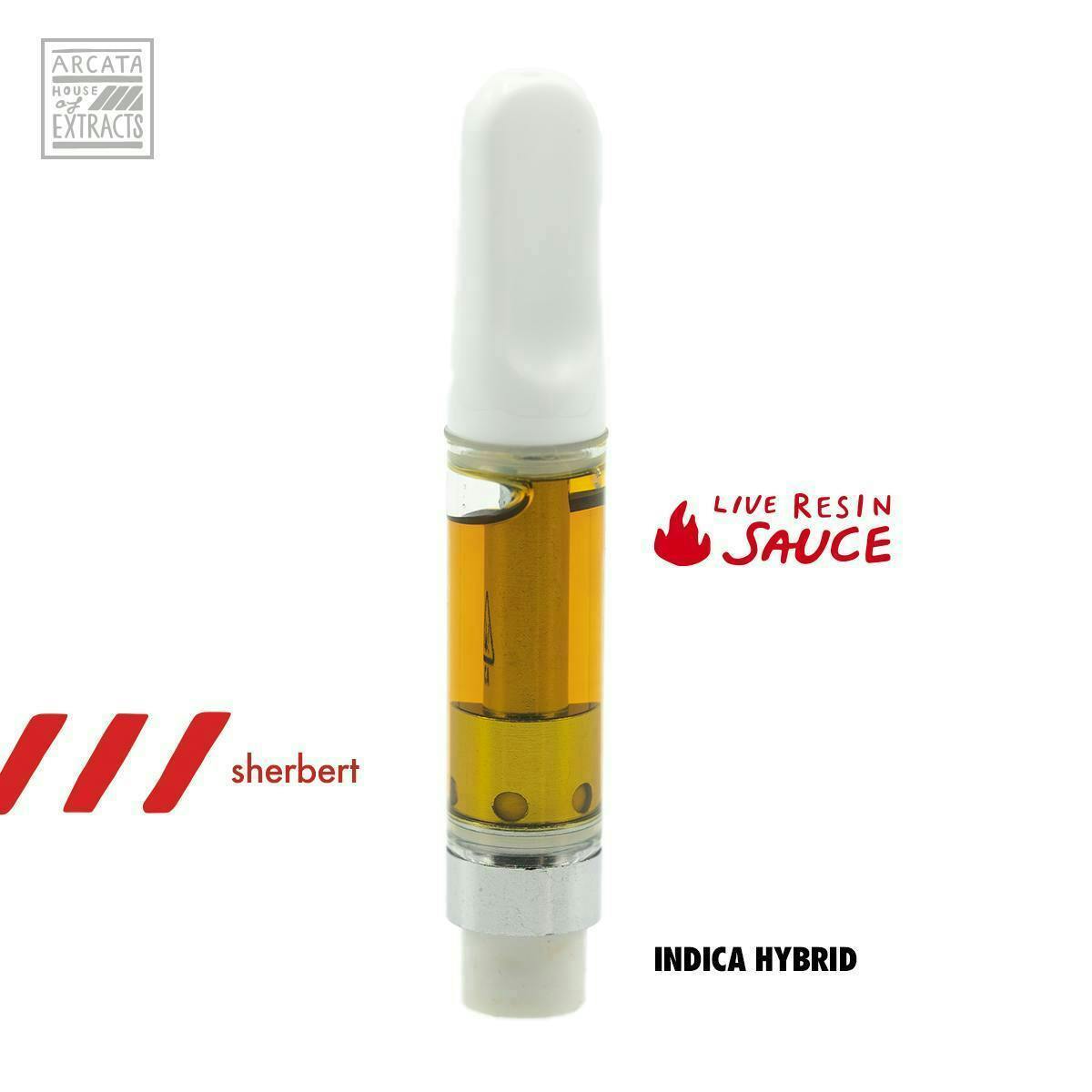 ARCATA FIRE - SHISKABERRY - INDICA - LIVE RESIN CARTRIDGE - 1 g