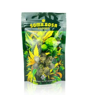 SOMA ROSA - TROPICANA CHERRY - SATIVA - SUN GROWN - FLOWER - 3.5 g