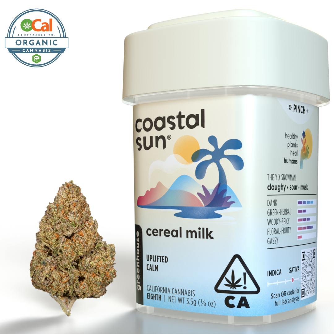 COASTAL SUN - CEREAL MILK - SATIVA - FLOWER - 3.5 g