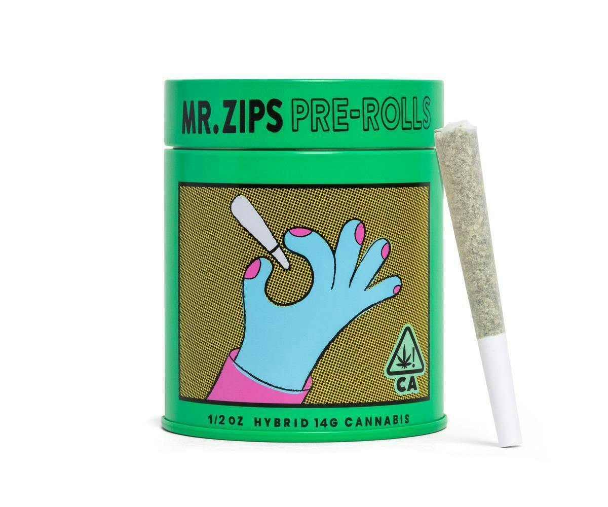 MR. ZIPS - BLACK MAGIC - HYBRID - PRE-ROLL - 14 g - 28 Pack