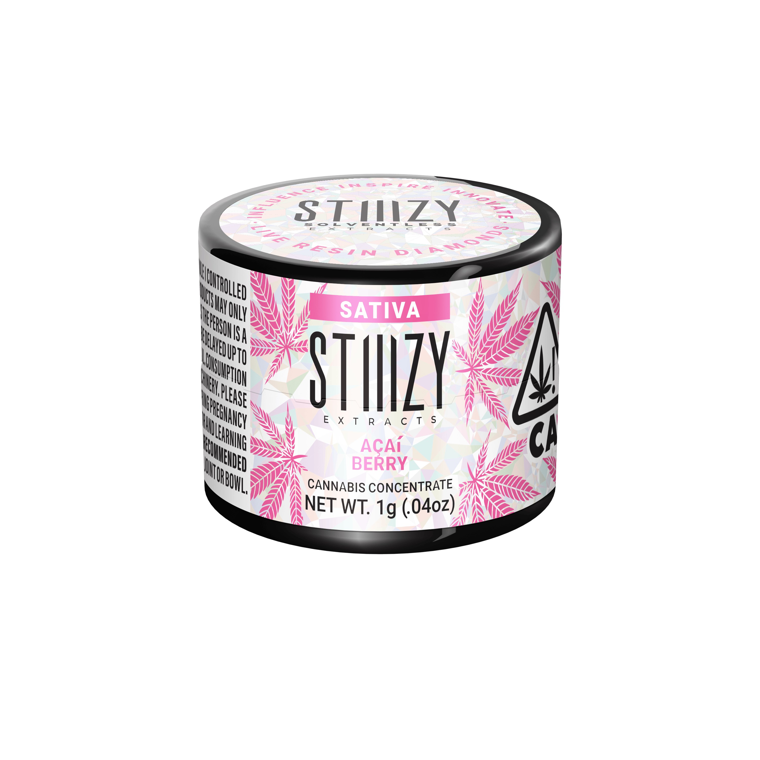 STIIIZY - ACAI BERRY - SATIVA - DIAMONDS - 1G