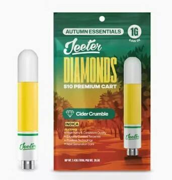 JEETER - CIDER CRUMBLE - INDICA - CARTRIDGE - 1 g