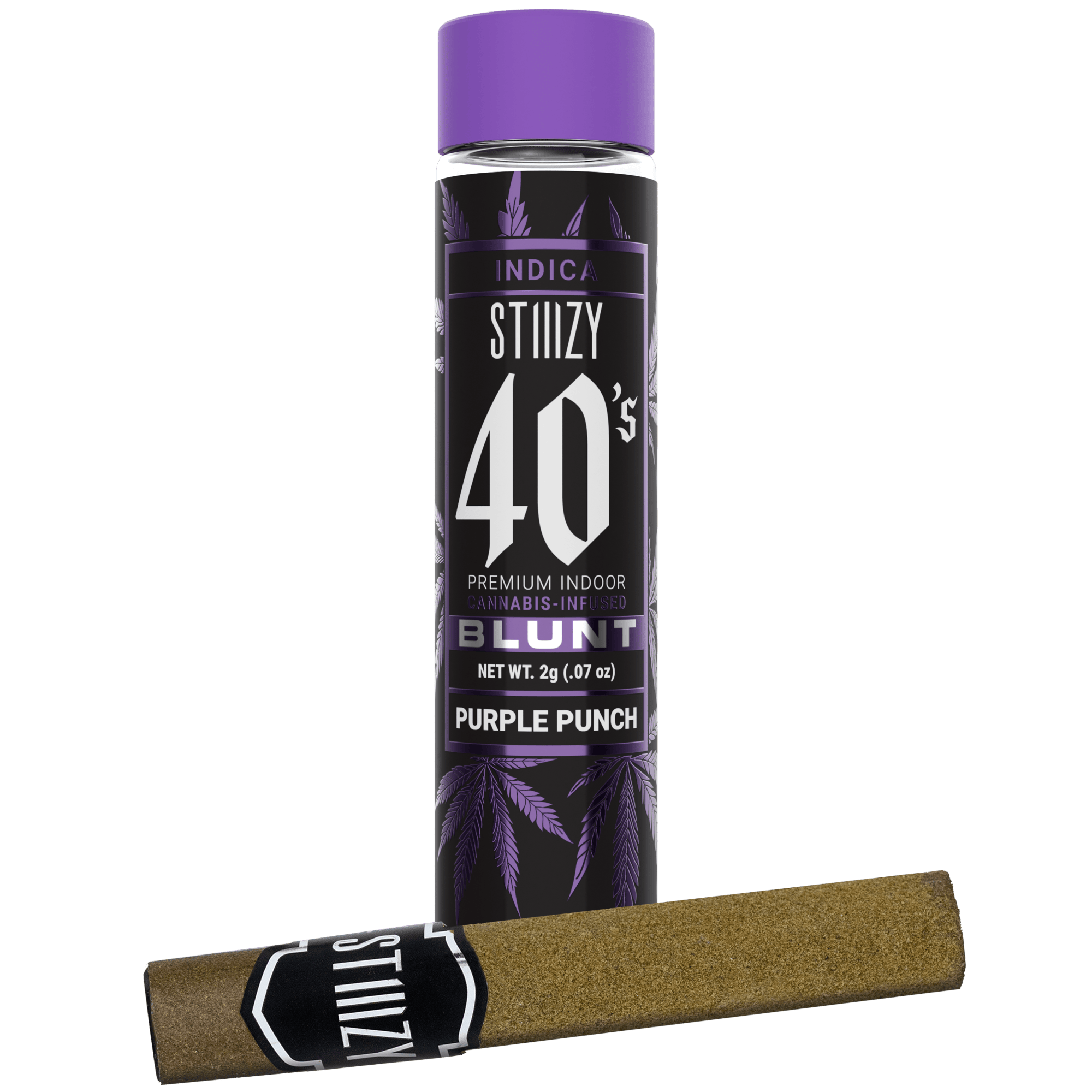 STIIIZY - PURPLE PUNCH - INDICA - INFUSED BLUNT - 1 g