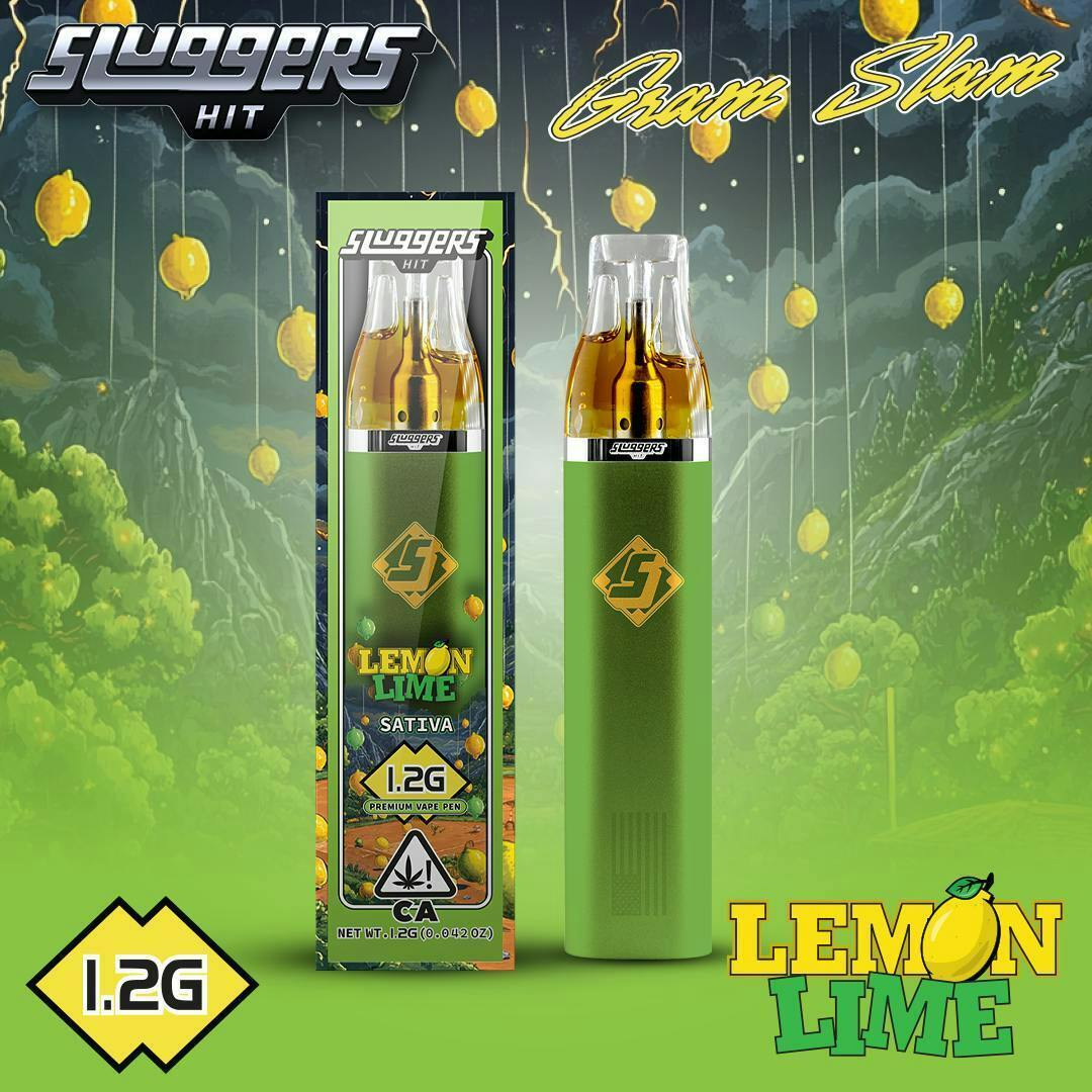 Sluggers - AIO Vape - 1g - Lemon Lime by Sluggers Hit