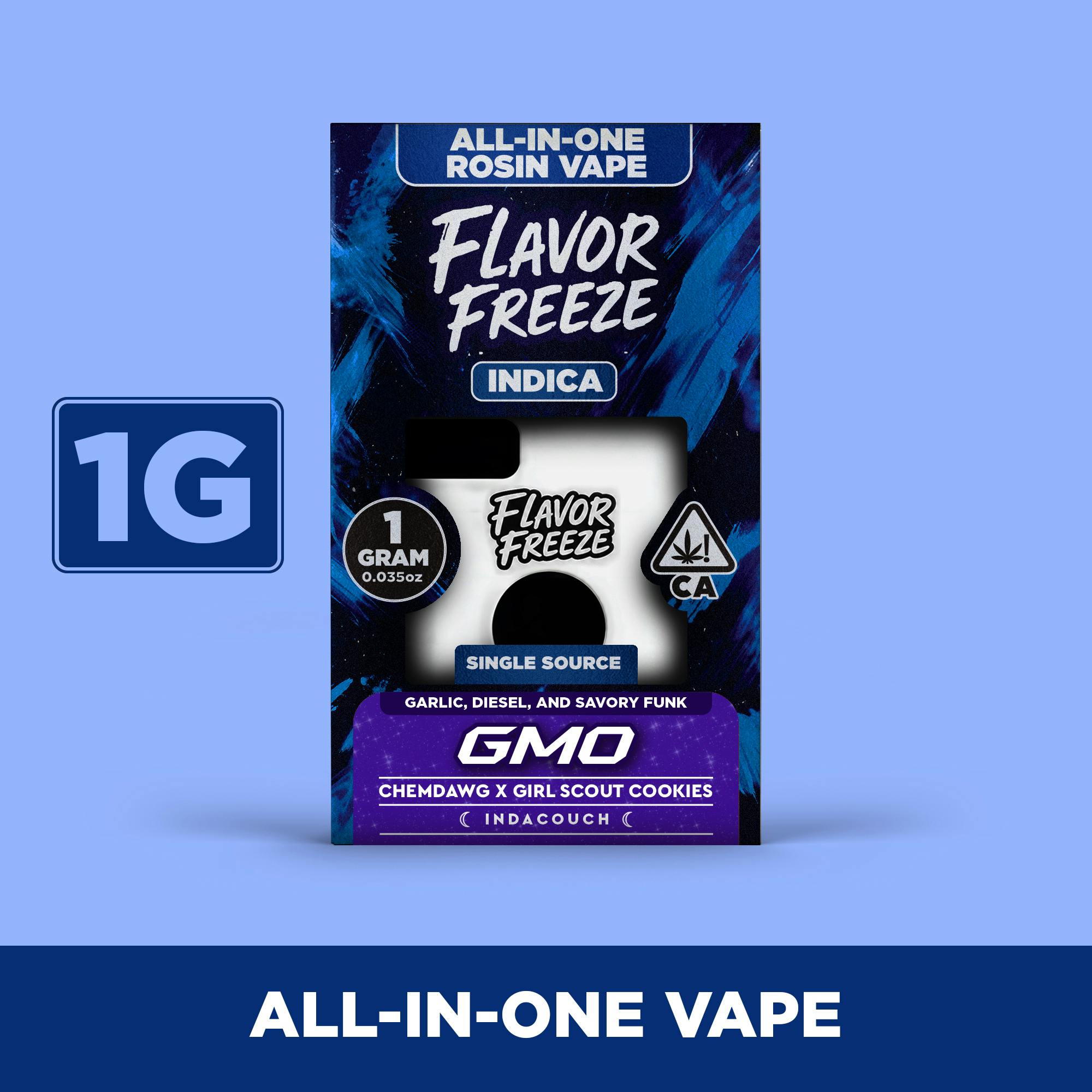 Flavor Freeze - GMO (Indica) Rosin All-In-One