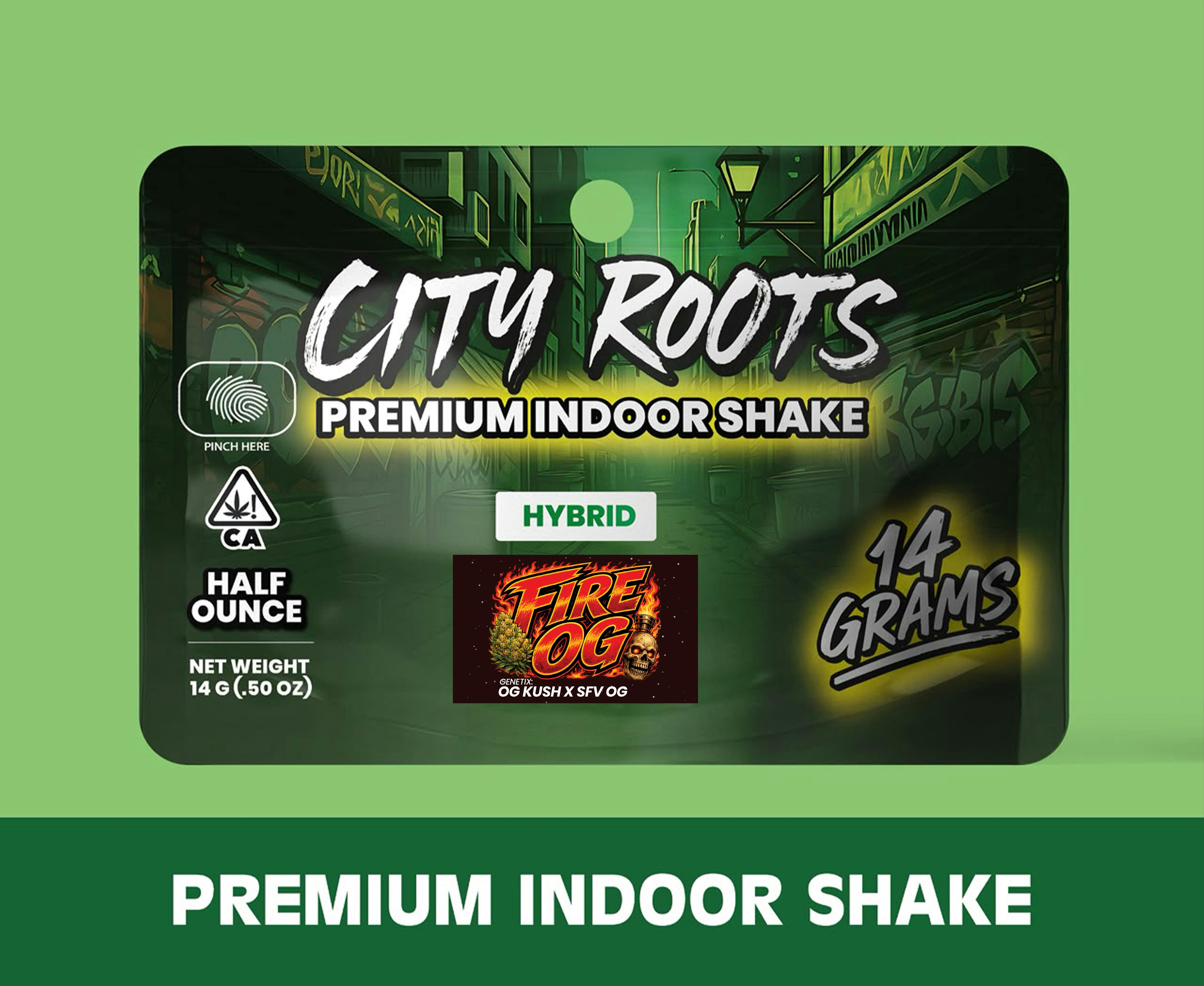 City Roots - Fire OG (Hybrid) Indoor Sugar Shake