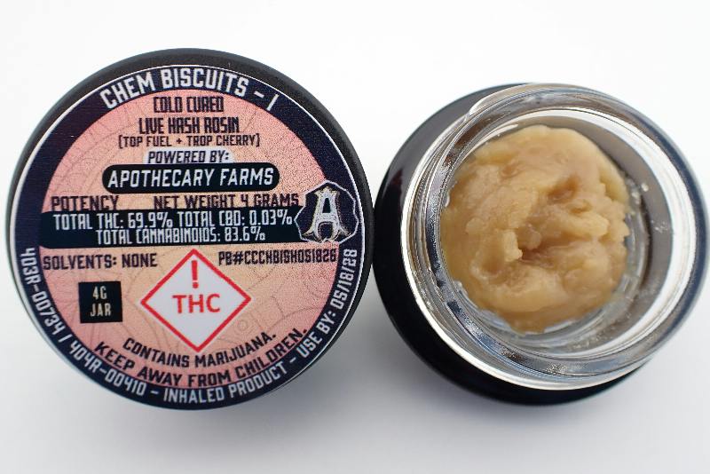 Chem Biscuits Live Hash Rosin Baller - I 4G