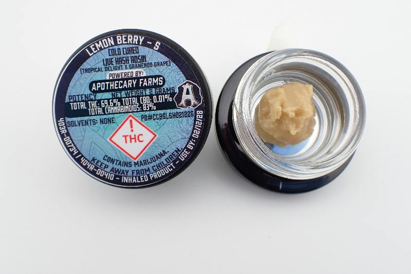 Lemon Berry Live Hash Rosin - S 2G