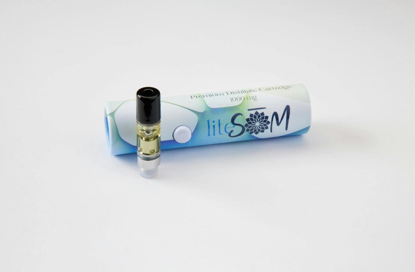 liteSOM Vape (1000mg) Strawberry Shortcakez